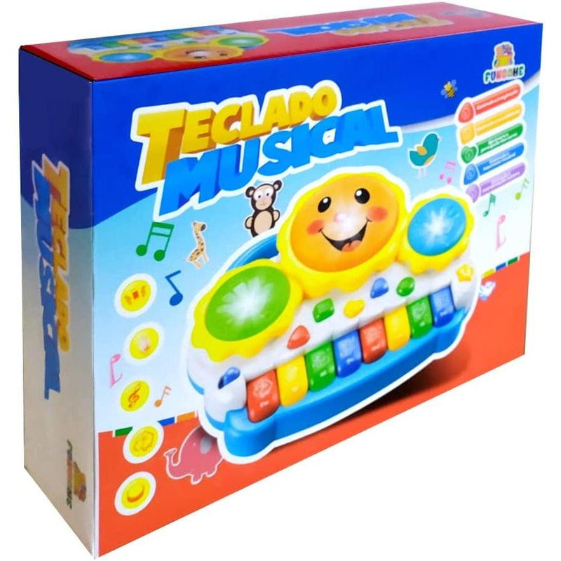 Teclado Piano Musical Bebê Brinquedo Infantil Divertido