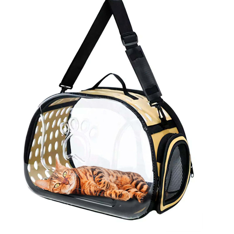 Bolsa Pet Lateral Transparente