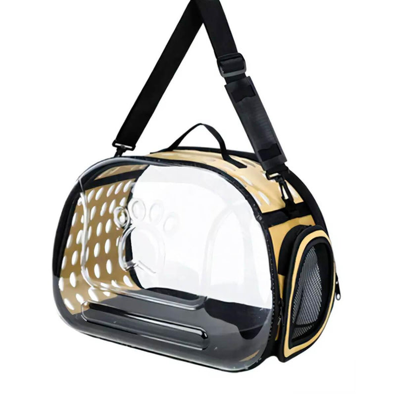 Bolsa Pet Lateral Transparente