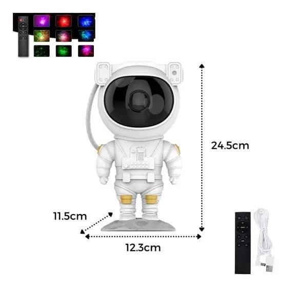 Projetor Astronauta de Estrelas e Galáxias