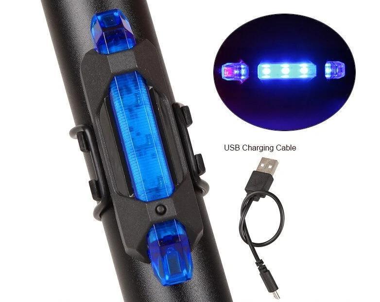 Lanterna LED Traseira para Bicicleta