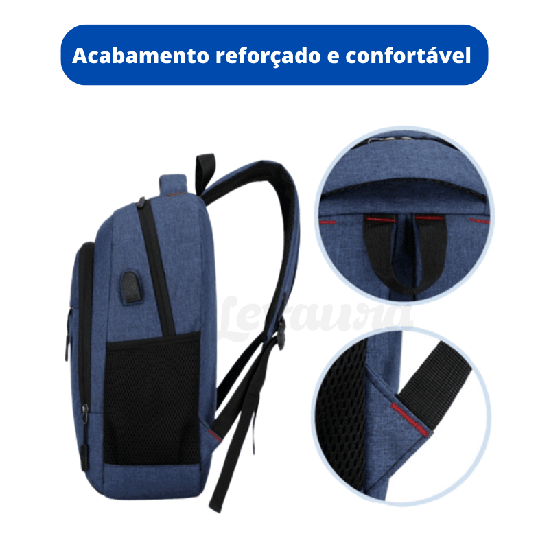 Mochila impermeável alta capacidade e resistência