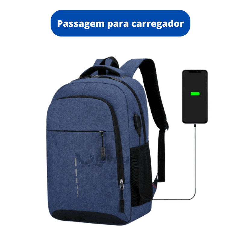 Mochila impermeável alta capacidade e resistência