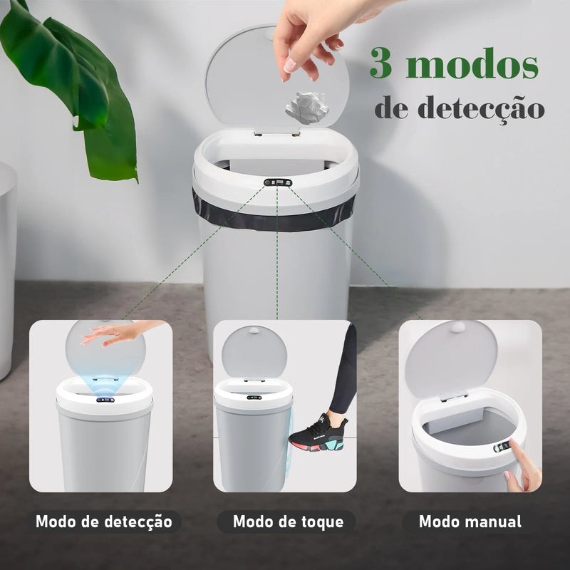 Smart Bin Pro: Lixeira Automática Com Sensor Inteligente