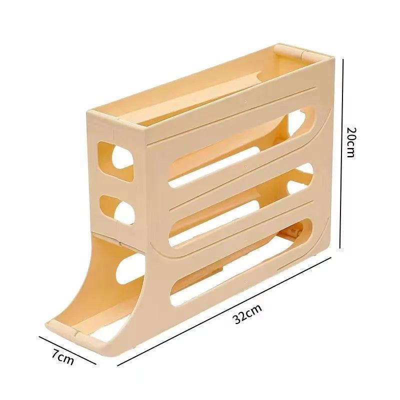 Organizador de Ovos Inteligente / Praticidade Inigualável, Design Moderno e Compacto!