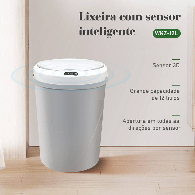 Smart Bin Pro: Lixeira Automática Com Sensor Inteligente