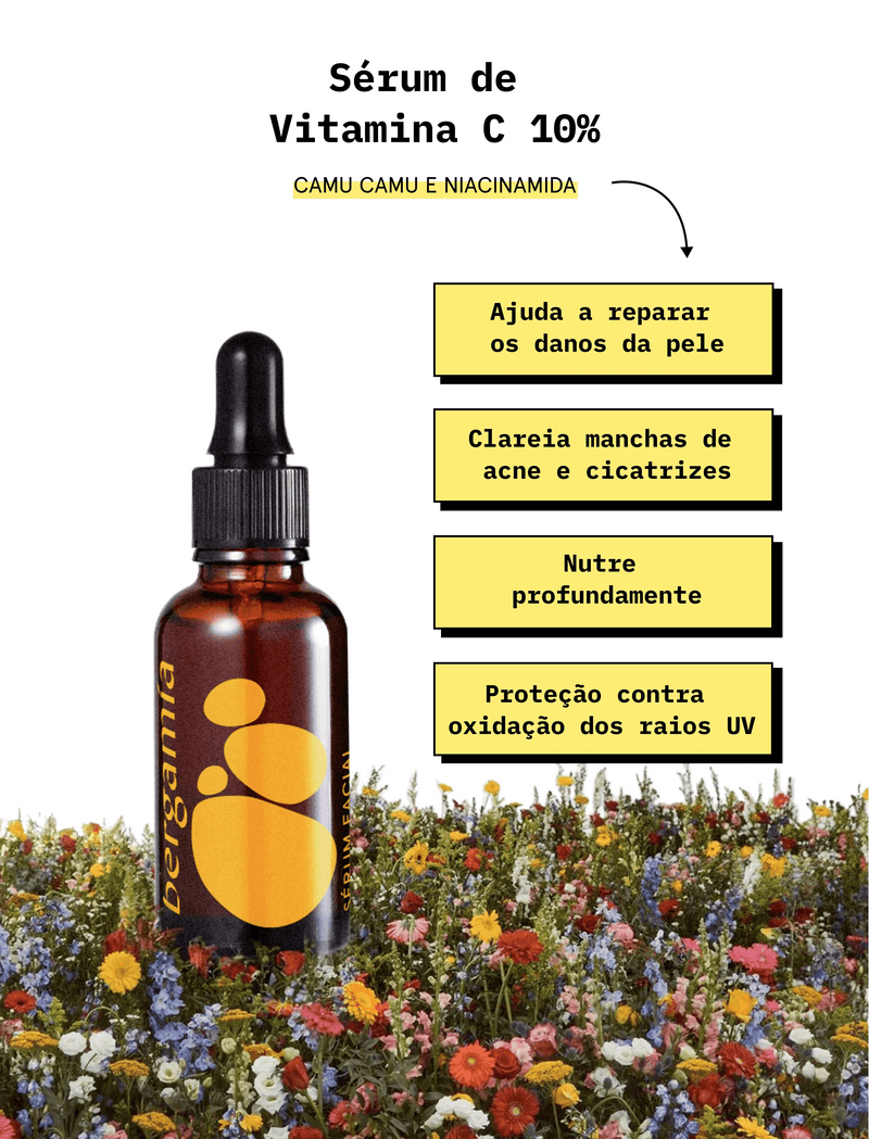 Sérum de Vitamina C 10% + Camu Camu + Niacinamida